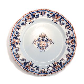 Decorative plate, c1878-83
