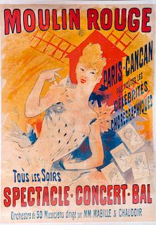 Moulin Rouge - Paris CanCan', 1890