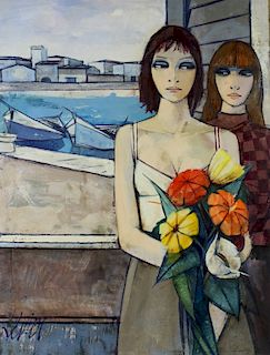 Charles LEVIER (French, 1920-2003) "Bouquet"