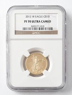2012 $10 1/4 Oz. American Eagle Gold Coin