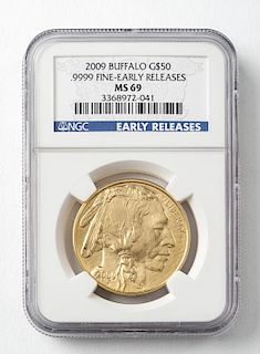 2009 $50 1 Oz. Buffalo Gold Coin