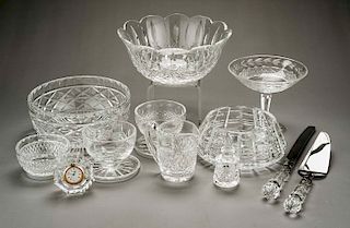12 Pcs Waterford Crystal Glassware