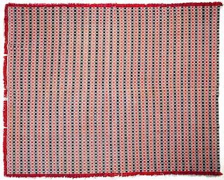 South Central Pennsylvania Overshot Woven Coverlet