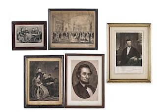 5 Abraham Lincoln Prints