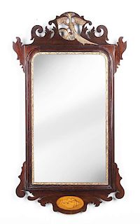 Chippendale Mirror with Phoenix Crest
