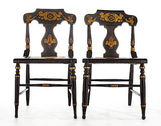 Pair of Baltimore Empire Side Chairs