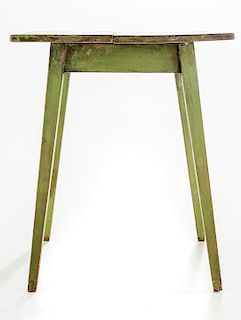 Country Hepplewhite Painted Side Table