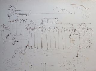 William G. Congdon (1912-1998) Italian sketches

