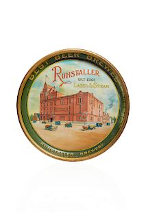 Ruhstaller Beer Tray, Factory Scene