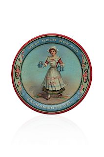 Ruhstaller Tip Tray, Lady with Steins