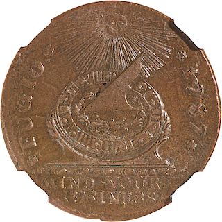 U.S. 1787 FUGIO 1C COIN