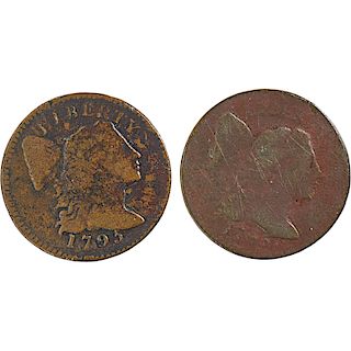 U.S. 1795 LIBERTY CAP 1C COINS
