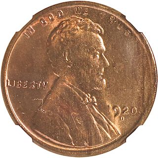 U.S. 1920-D LINCOLN 1C COIN