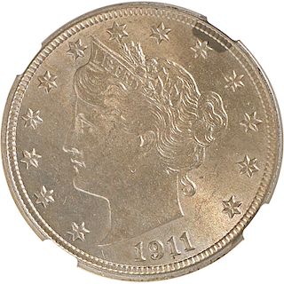 U.S. 1911 LIBERTY 5C COIN