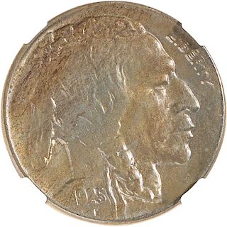 U.S. 1925-D BUFFALO 5C COIN