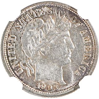 U.S. 1903-O BARBER 10C COIN