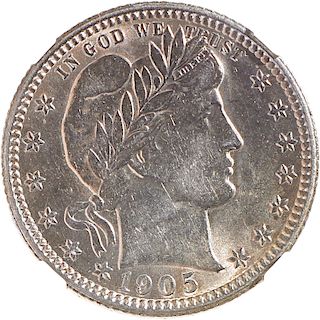 U.S. 1905-O BARBER 25C COIN