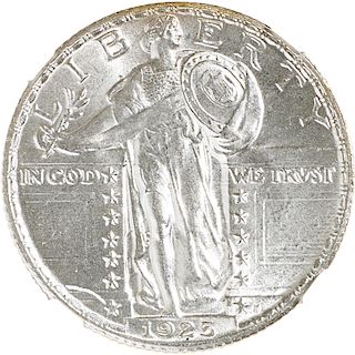 U.S. 1925 STANDING LIBERTY 25C COIN
