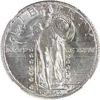 U.S. 1929-S STANDING LIBERTY 25C COIN