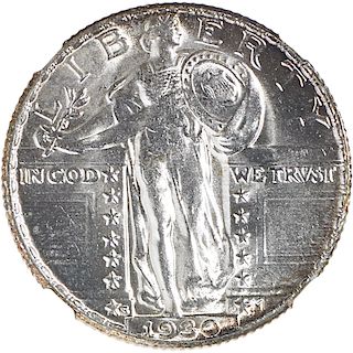 U.S. 1930-S STANDING LIBERTY 25C COIN