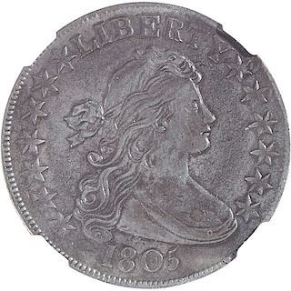 U.S. 1805 DRAPED BUST 50C COIN