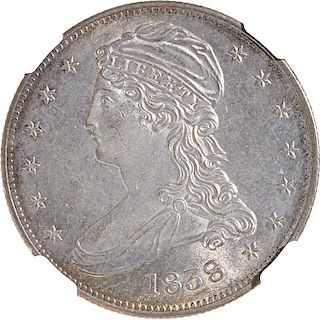 U.S. 1838 CAPPED BUST 50C COIN