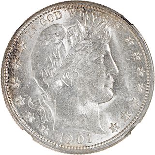 U.S. 1901-O BARBER 50C COIN