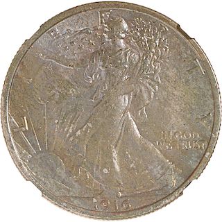 U.S. 1916 WALKING LIBERTY 50C COIN