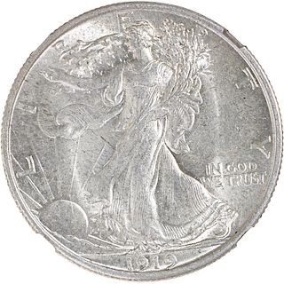 U.S. 1919 WALKING LIBERTY 50C COIN