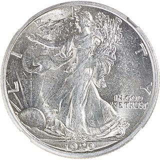U.S. 1920-D WALKING LIBERTY 50C COIN