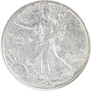 U.S. 1921-S WALKING LIBERTY 50C COIN