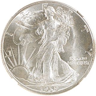 U.S. 1939-S WALKING LIBERTY 50C COIN
