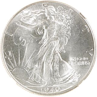 U.S. 1940 WALKING LIBERTY 50C COIN