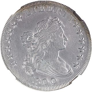 U.S. 1800 WIDE DATE LOW 8 $1 COIN