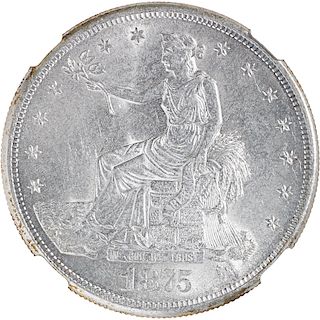 U.S. 1875-S TRADE $1 COIN