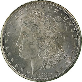 U.S. 1885-S MORGAN $1 COIN