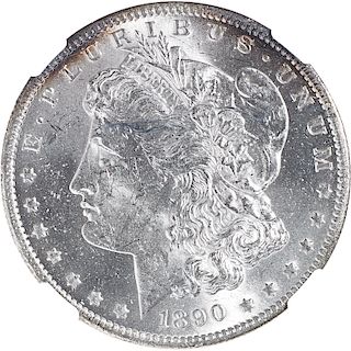 U.S. 1890-O MORGAN $1 COIN
