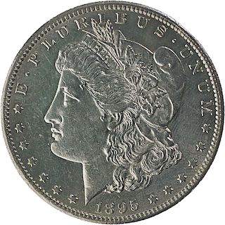 U.S. 1895-S MORGAN $1 COIN