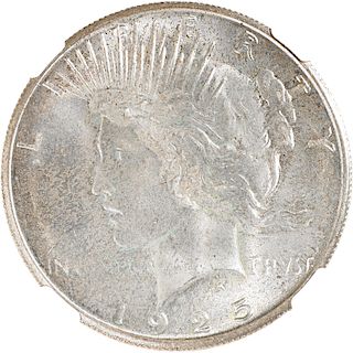 U.S. 1925-S PEACE $1 COIN