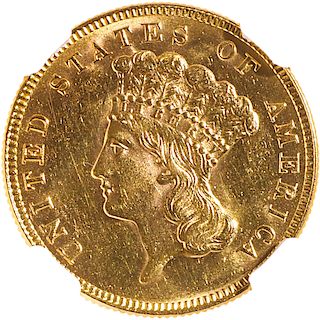 U.S. 1888 $3 GOLD COIN