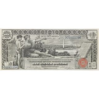 1896 $1 SILVER CERTIFICATE EDUCATIONAL SERIES