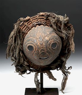 20th C. Papua New Guinea Coconut & Hair Mask