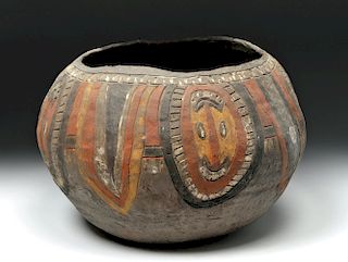 20th C. Papua New Guinea Wosera Clay Jar