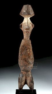 Early 20th C. African Yaka Wooden Shrine Figure