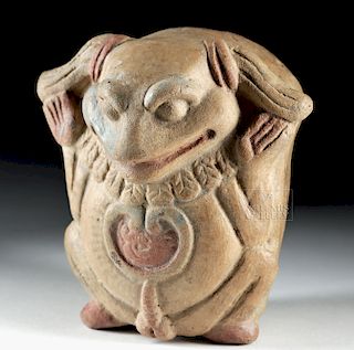 Veracruz Nopiloa Pottery Bottle in Frog Form