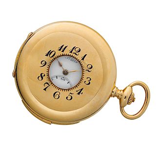 BREGUET MINUTE REPEATOR YELLOW GOLD POCKET WATCH
