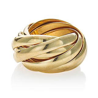 PALOMA PICASSO, TIFFANY & CO. YELLOW GOLD "MELODY" RING