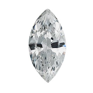 UNMOUNTED 2.06 CTS. MARQUISE-CUT DIAMOND