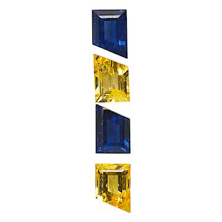 UNMOUNTED YELLOW OR BLUE SAPPHIRES