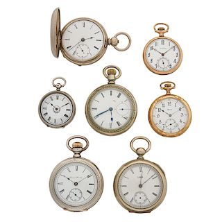 COLLECTION OF POCKET WATCHES
